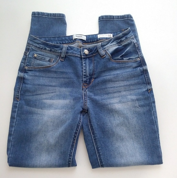 Kensie Denim - Kensie ankle mid rise blue jeans